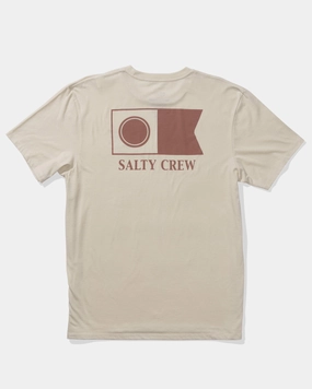 Flagship Ss Tee - Moonbeam Comfortable Design