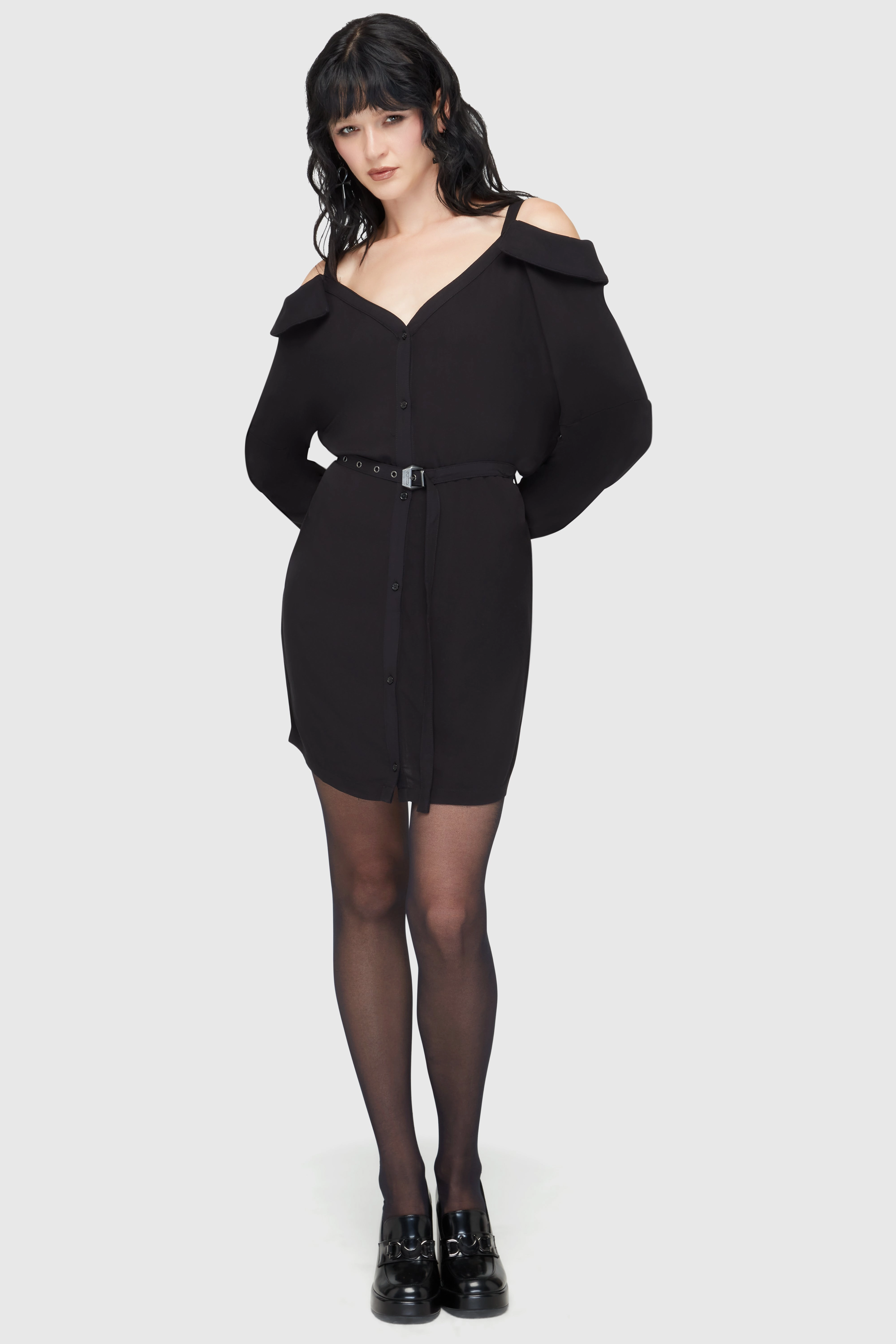 Poison Dart Dress Side-Pocket