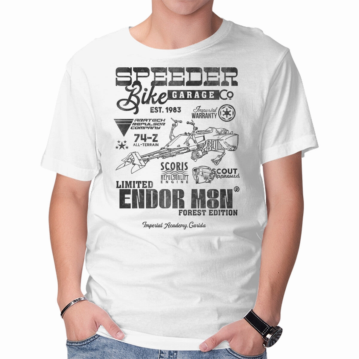 Speeder Bike Garage Minimal Fit Chic Wearable