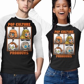 Pop Culture Pronouns Sleek And Stylish