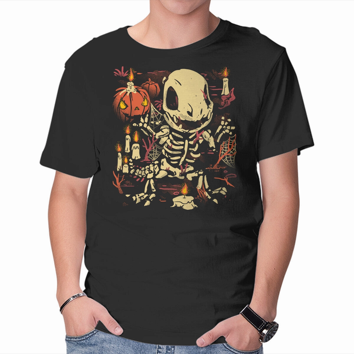 Spooky Fire Fossils Soft Knit