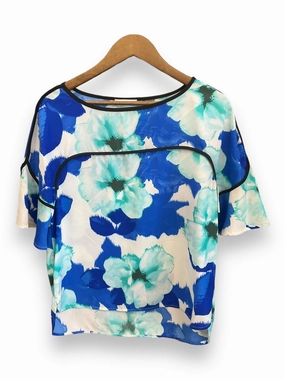 yoga mode Blouse Short Sleeve By Calvin Klein  Size: M