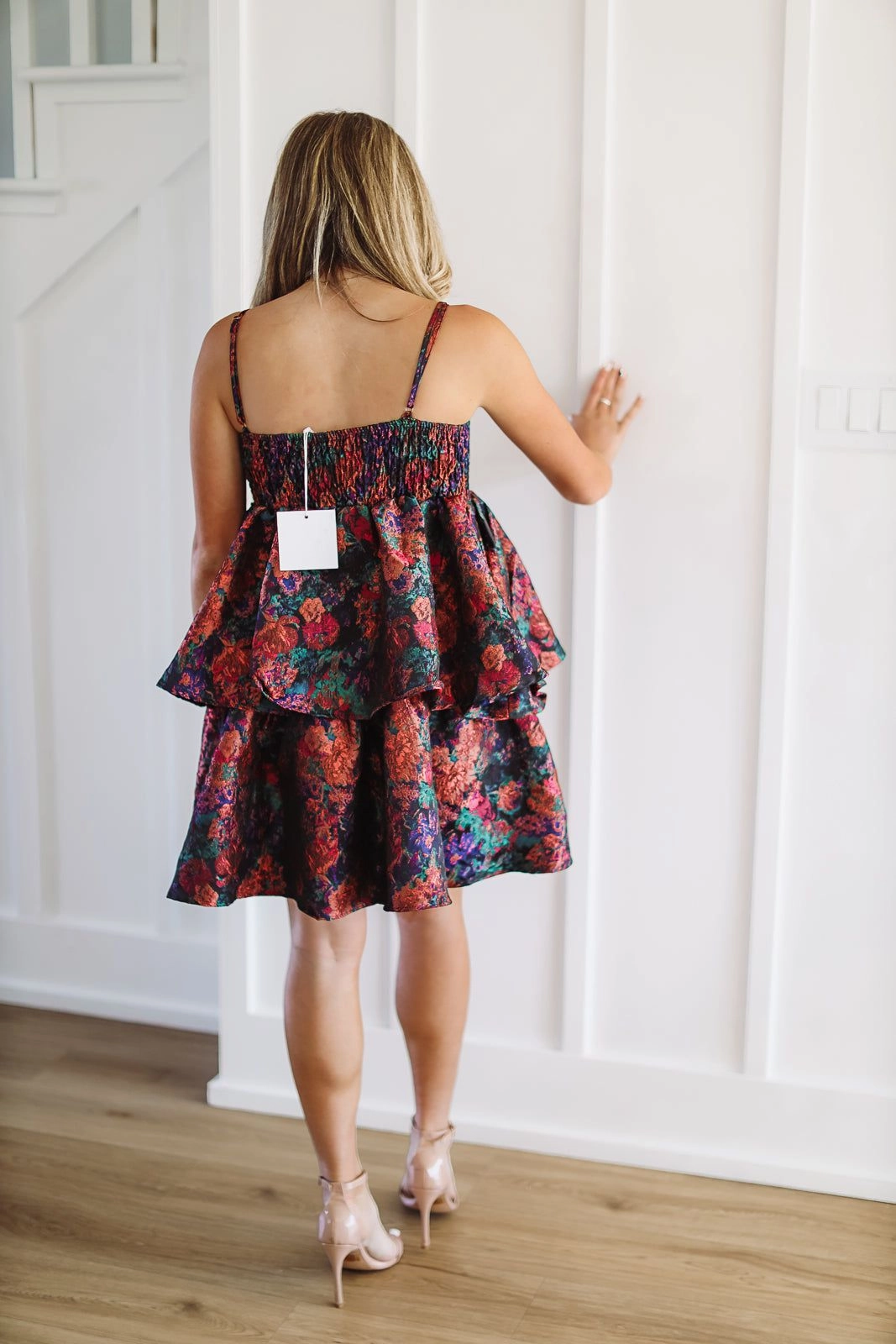 Got To Be In Love Mini Dress - Purple, Green and Blue Everyday-Comfort