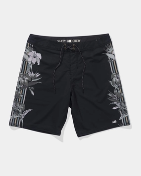 Primo Boardshort - Coal Water Ready Hydrodynamic Shape