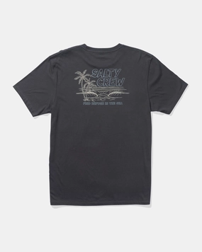Easy Layer A Frame Ss Tee - Charcoal