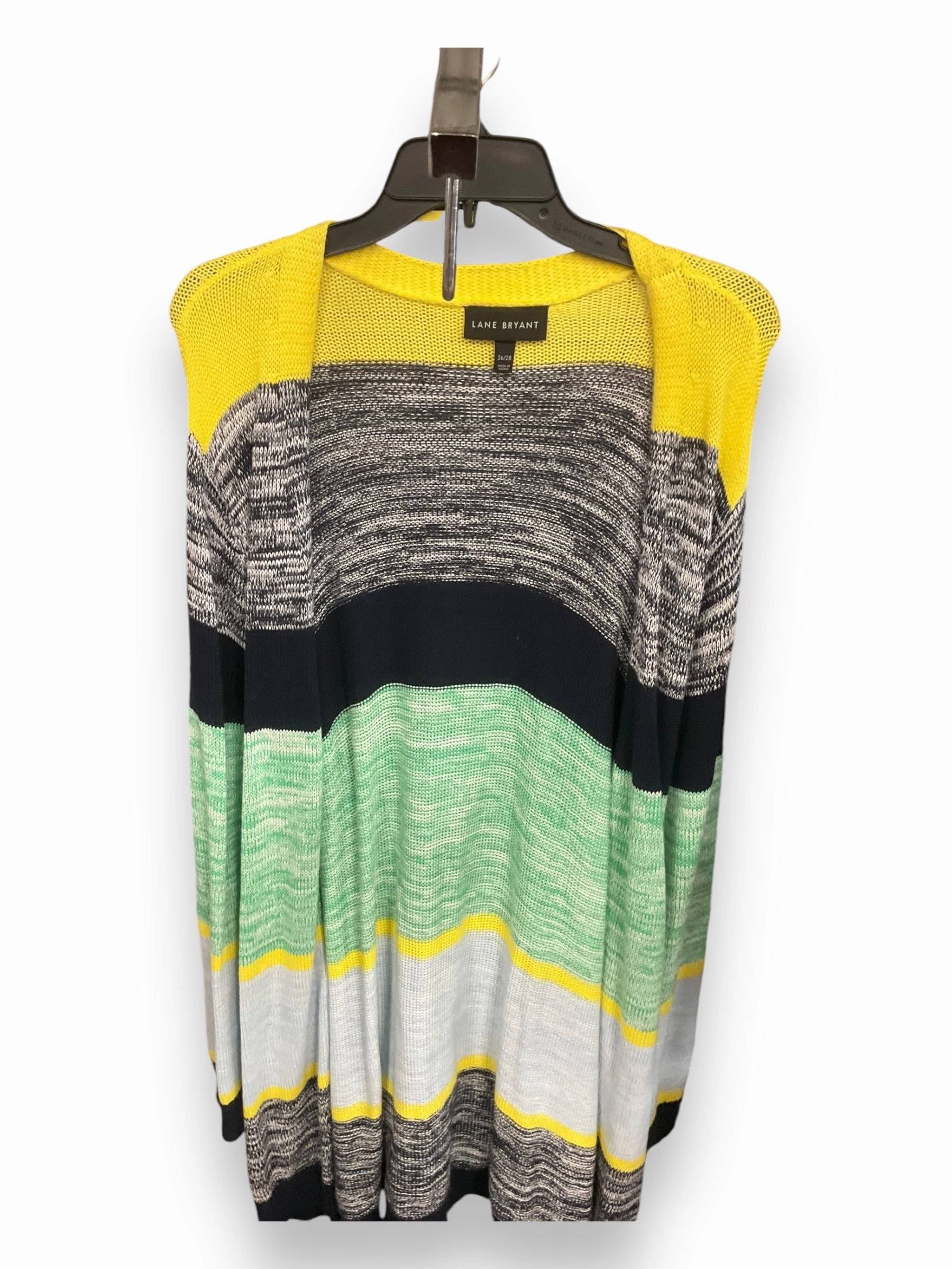 Feather Glow Cardigan By Lane Bryant In Multi-colored, Size: 3x