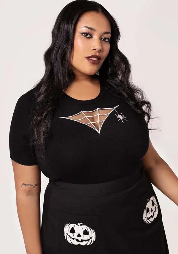 Cobweb | TOP slim fit Summer Sweater