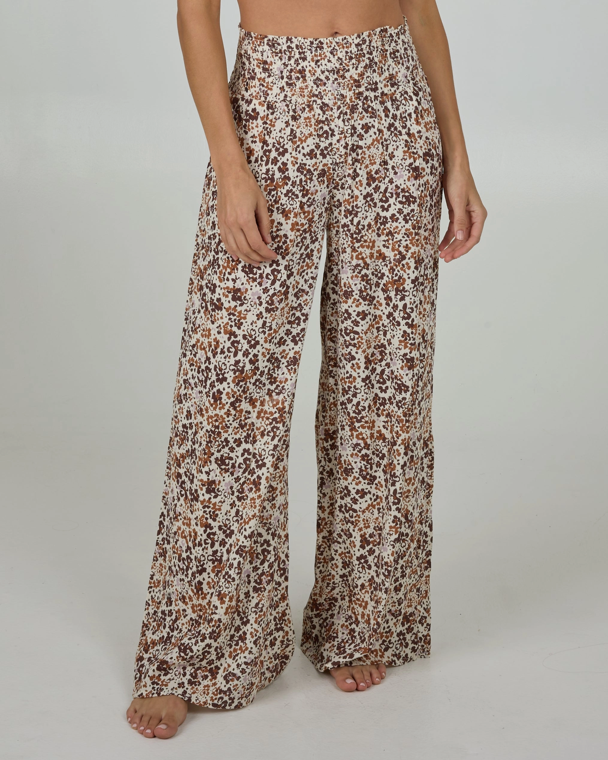 All Occasion Dynamic Flex Panels Mainland Beach Pant - Chocolate