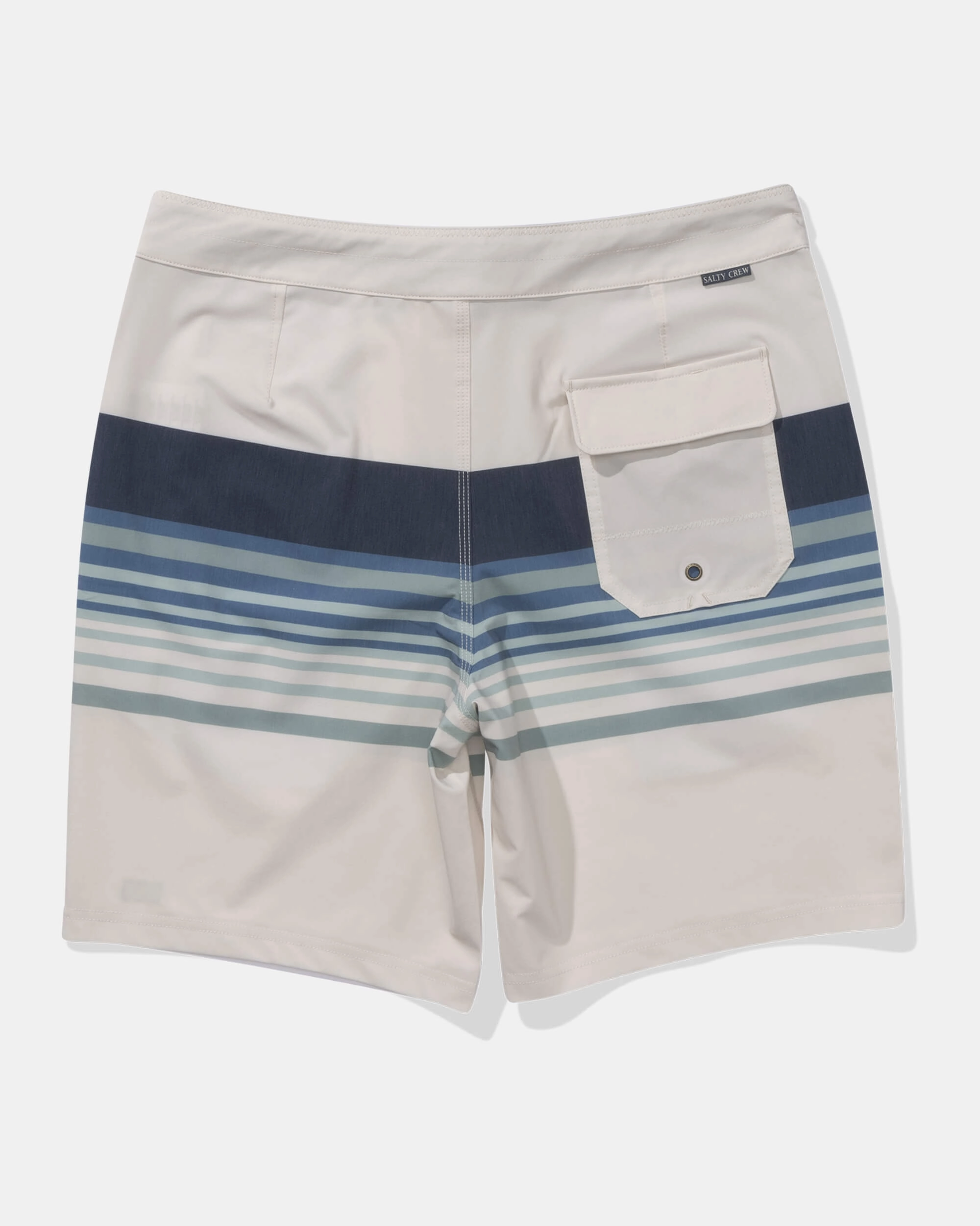 Multi Layer Lining Anti Sag Fabric Sunset Boardshort - Oyster
