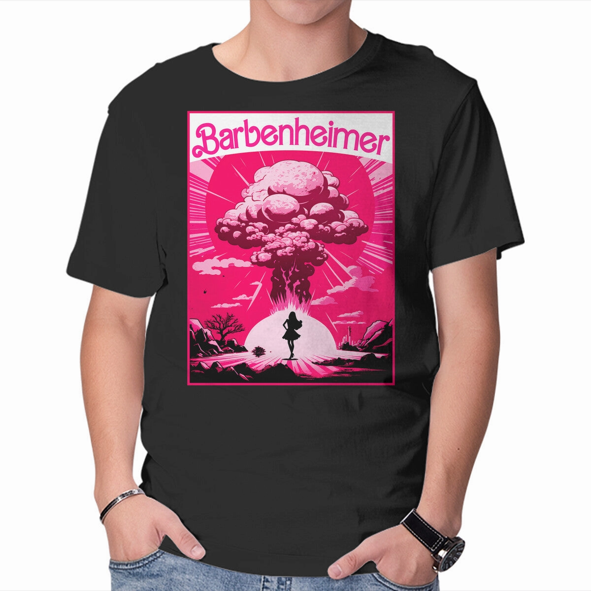 Barbenheimer Explosion Collared