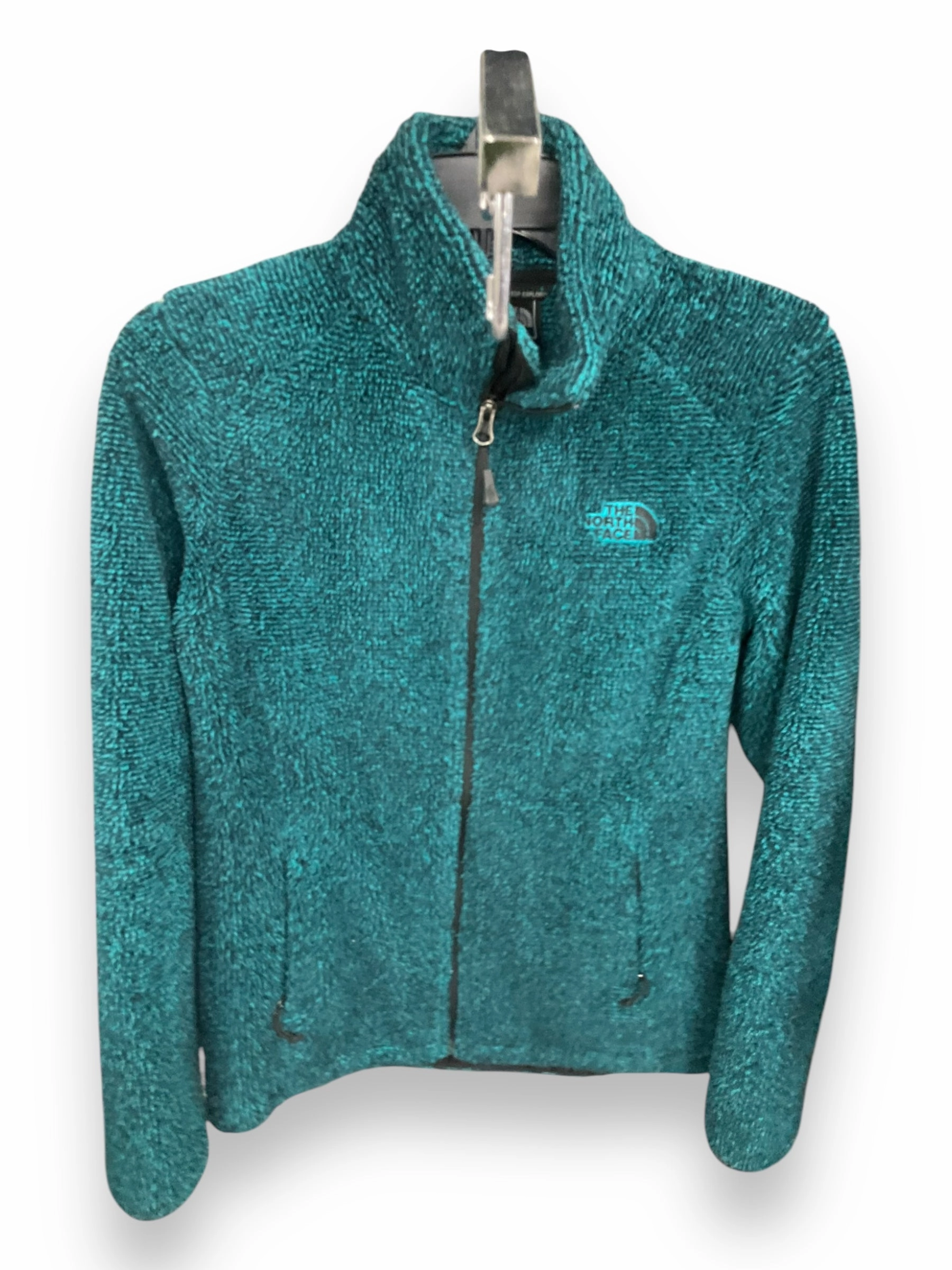 Jacket Fleece By The North Face In Teal, Size: S AntiStatic Lining