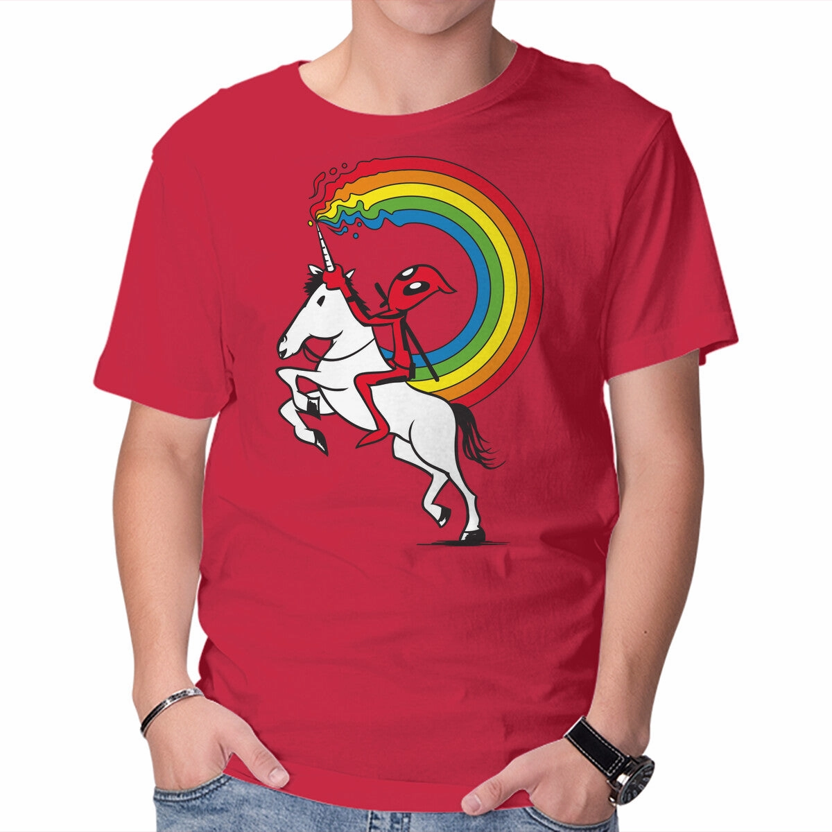 Rainbowgasm Chilly Layer Simple and Relaxed