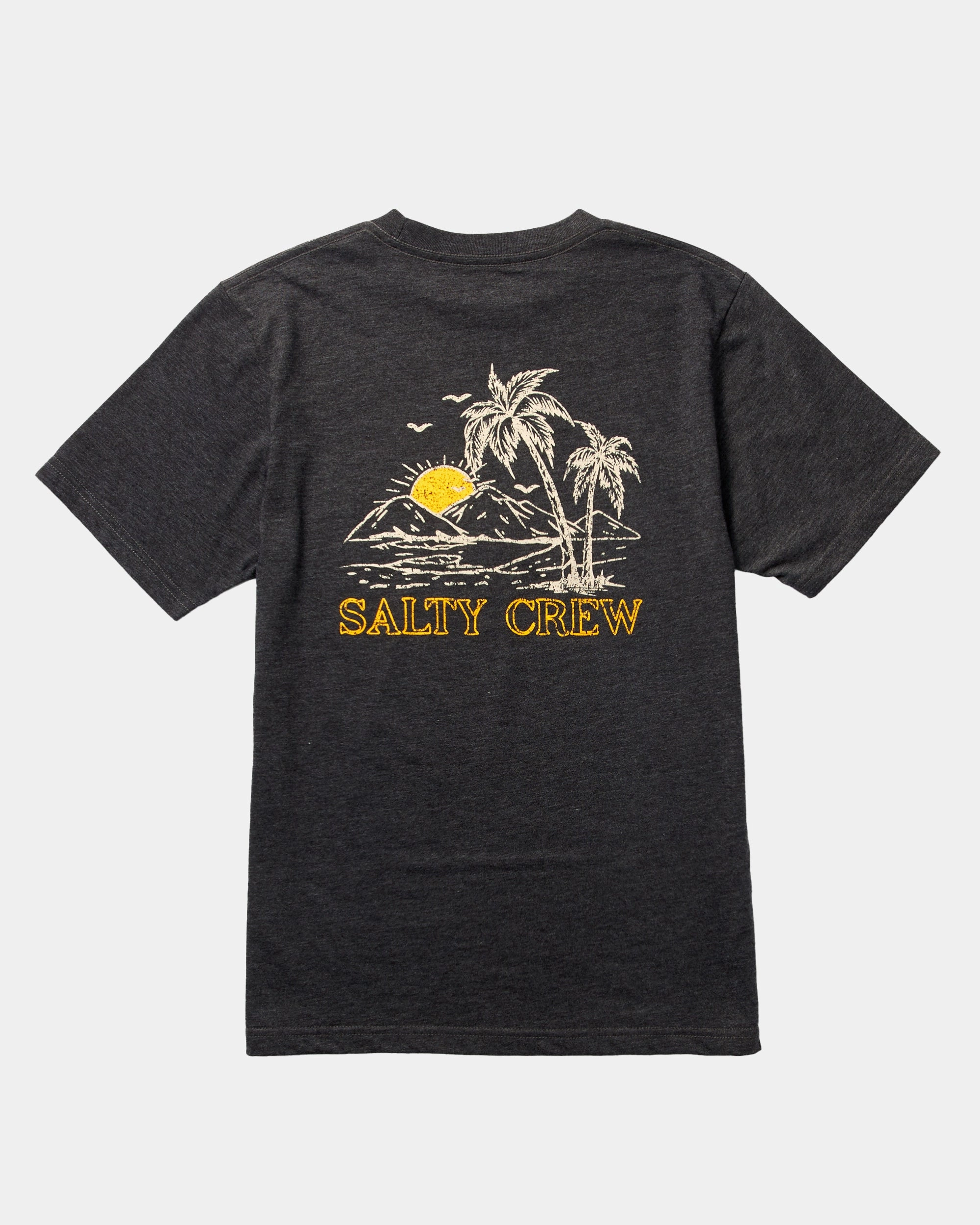 Unwind  S/S Tee Kids - Black Sporty T-shirt TwillWeave