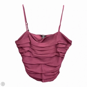 Top Sleeveless By Express In Maroon, Size: Xl Earth Fit