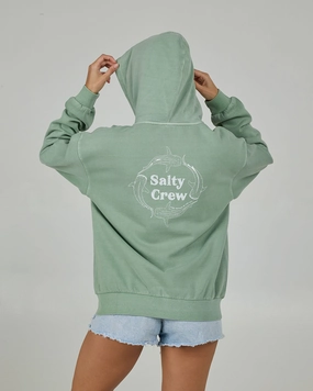 Respect Zip Hoody - Sage Perfect Design Flexible Hood