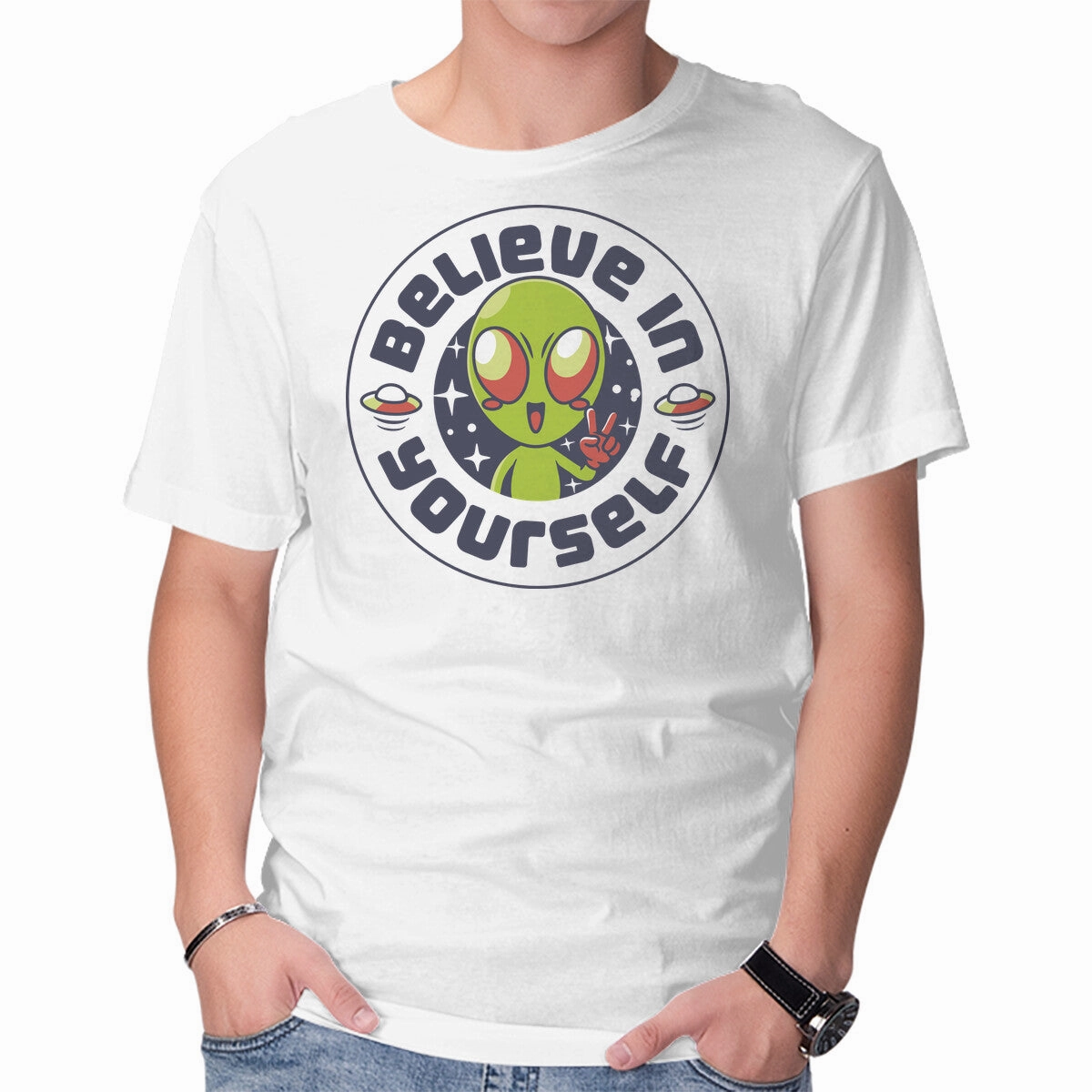 Believe In Yourself Alien Classic Layer Wear