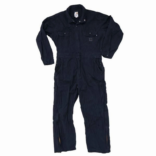 Flexible Waistband Used Flame Resistant Non-Insulated Work Coverall