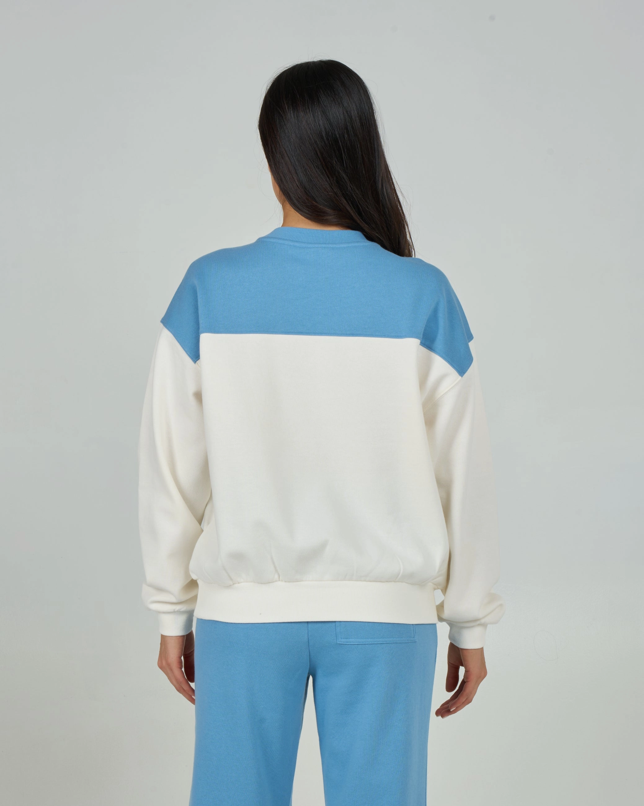 Zip Up Style Sail Away Crew - Marine Blue