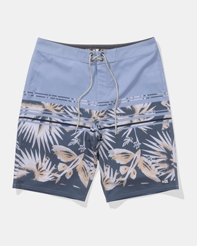 Water Activities Sustainable Eco Friendly Textile Banzai Boardshort - Blue Fog
