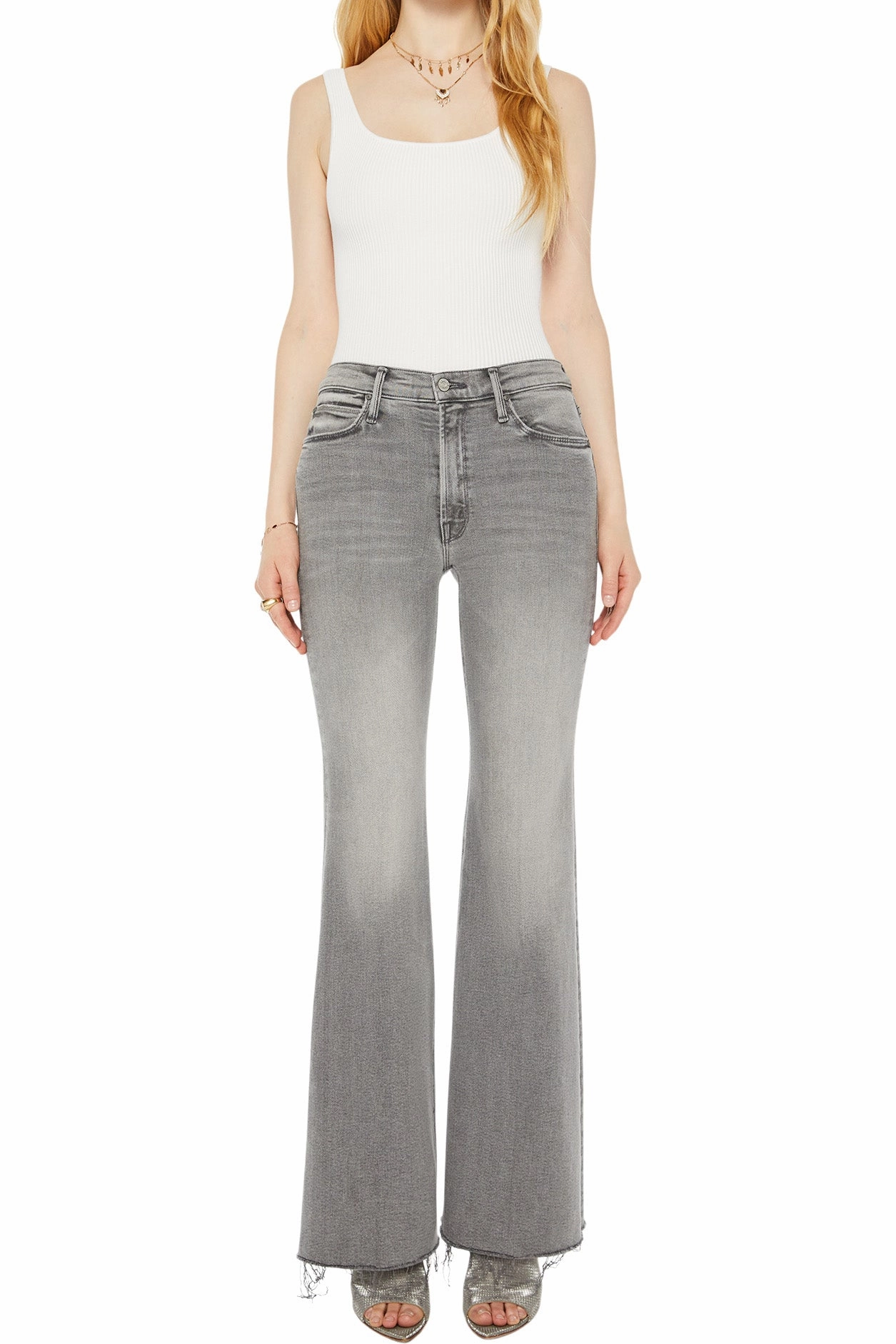 MOTHER Denim Doozy Sneaker Fray in Catch Me Outside Common Outfit