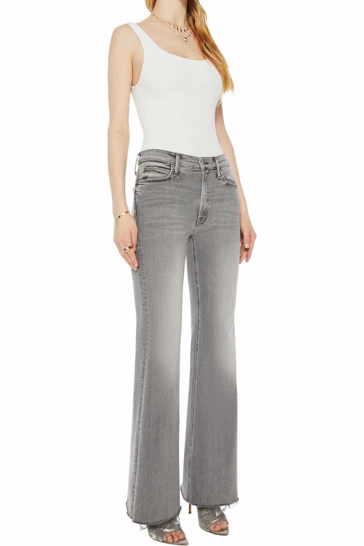 Affordable Durable MOTHER Denim Doozy Sneaker Fray in Catch Me Outside