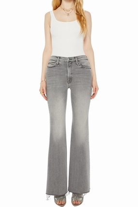 MOTHER Denim Doozy Sneaker Fray in Catch Me Outside Common Outfit