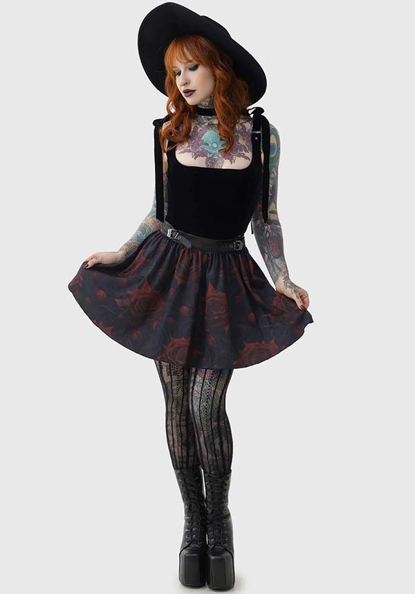 Aesthetic Look Silicone Grip Trim Blood Rose | SKIRT*