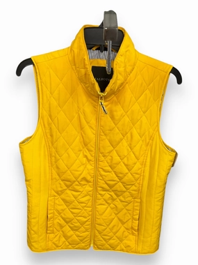 breathable materials Vest Other By Talbots In Yellow, Size: S