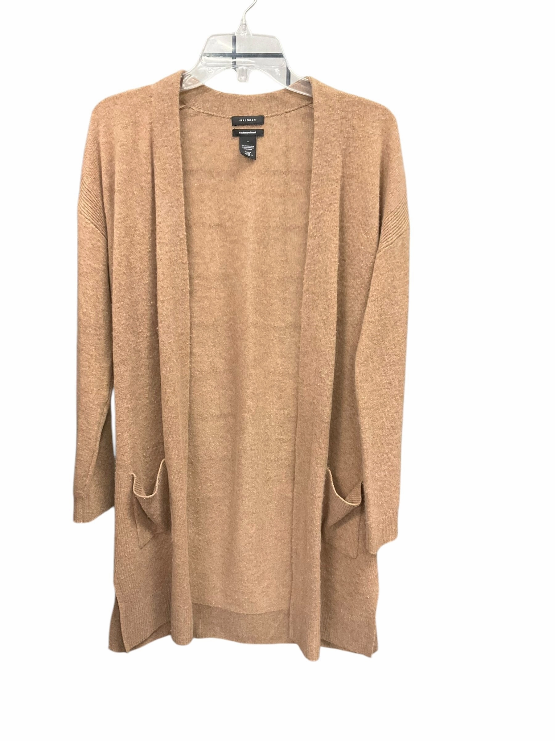 Sweater Cardigan Cashmere By Halogen  Size: S Smile Ease