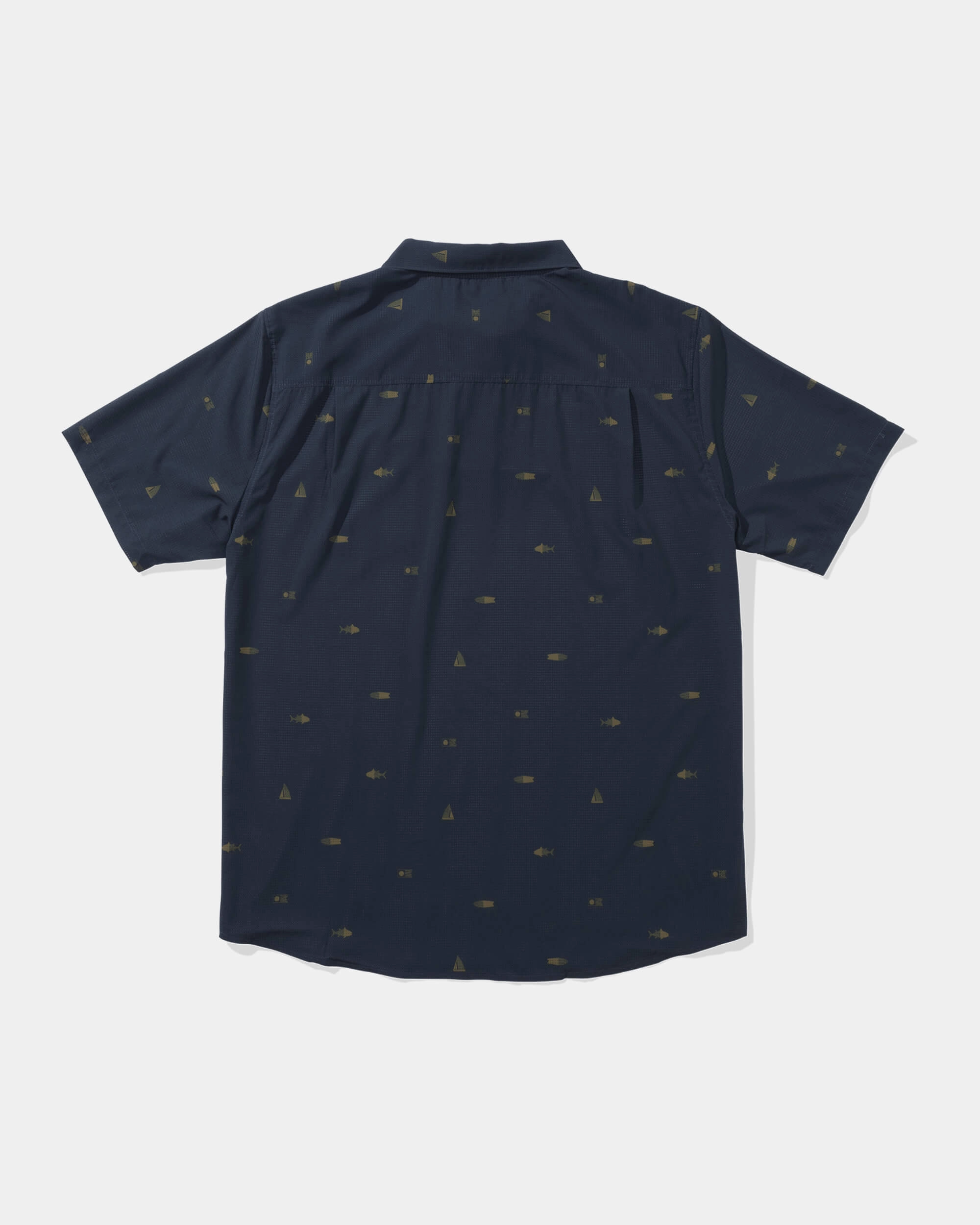 Mayday Perf Ss Tech Polo - Navy Versatile Outfit