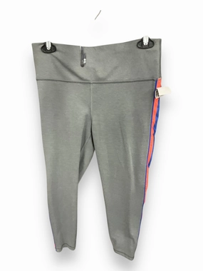 Athletic Leggings Capris By Gap In Grey, Size: M Winter Fit Cozy Cardigan