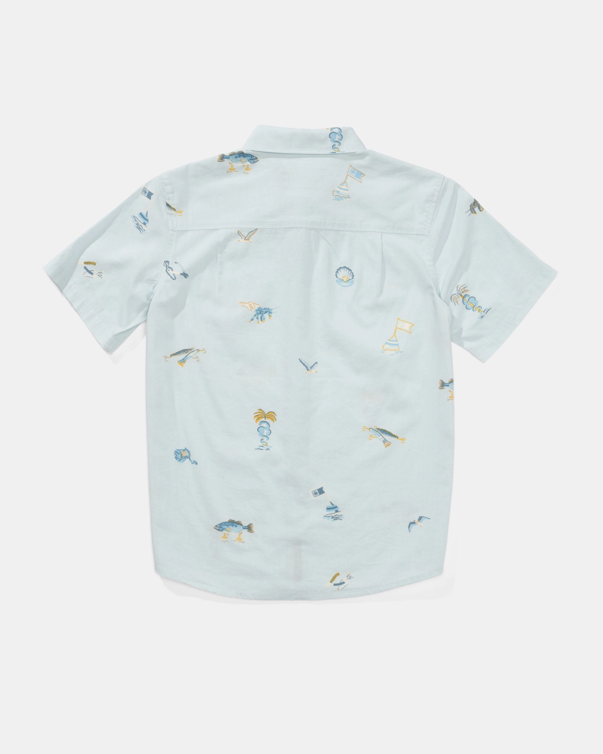 Flexible Wear Soft Feel Session  Button Up Kids - Light Blue