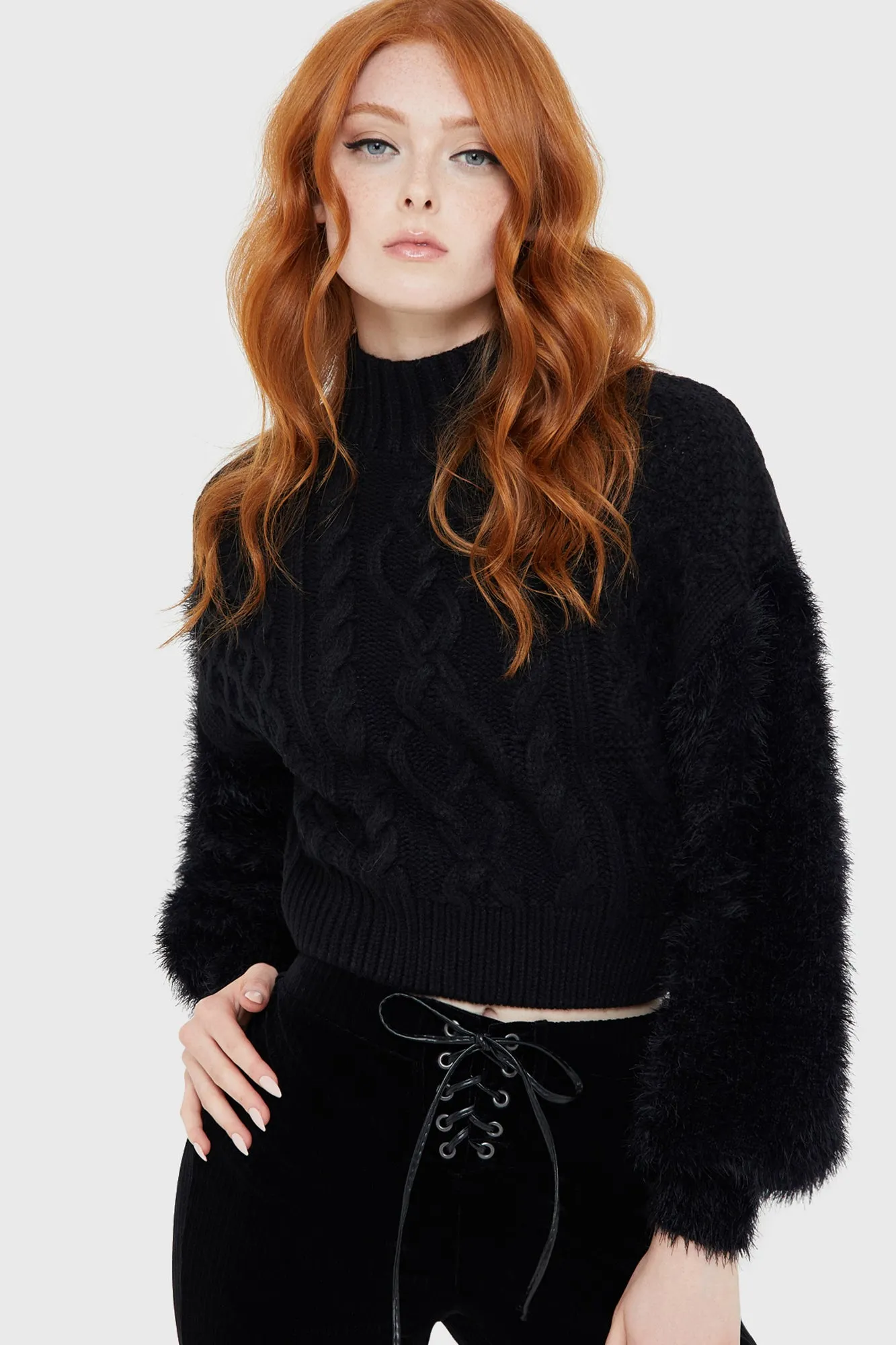 Shadow's End Sweater Fashionable Shirt Casual dress