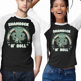 Shamrock N Roll Classic Crew Neck Chic Vibes