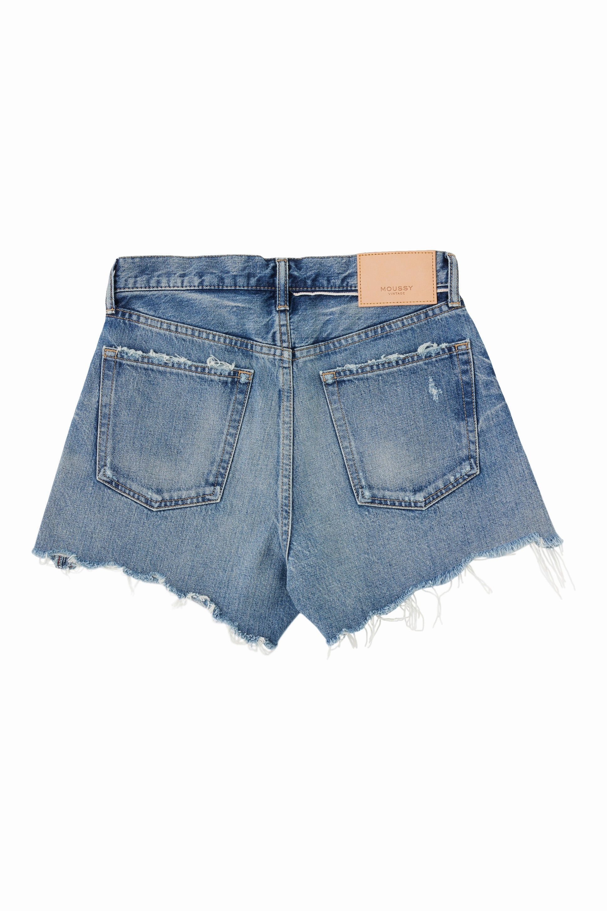 Moussy Denim Elam Shorts in Blue Everyday Style Nature Lover Gym Ready Music Event