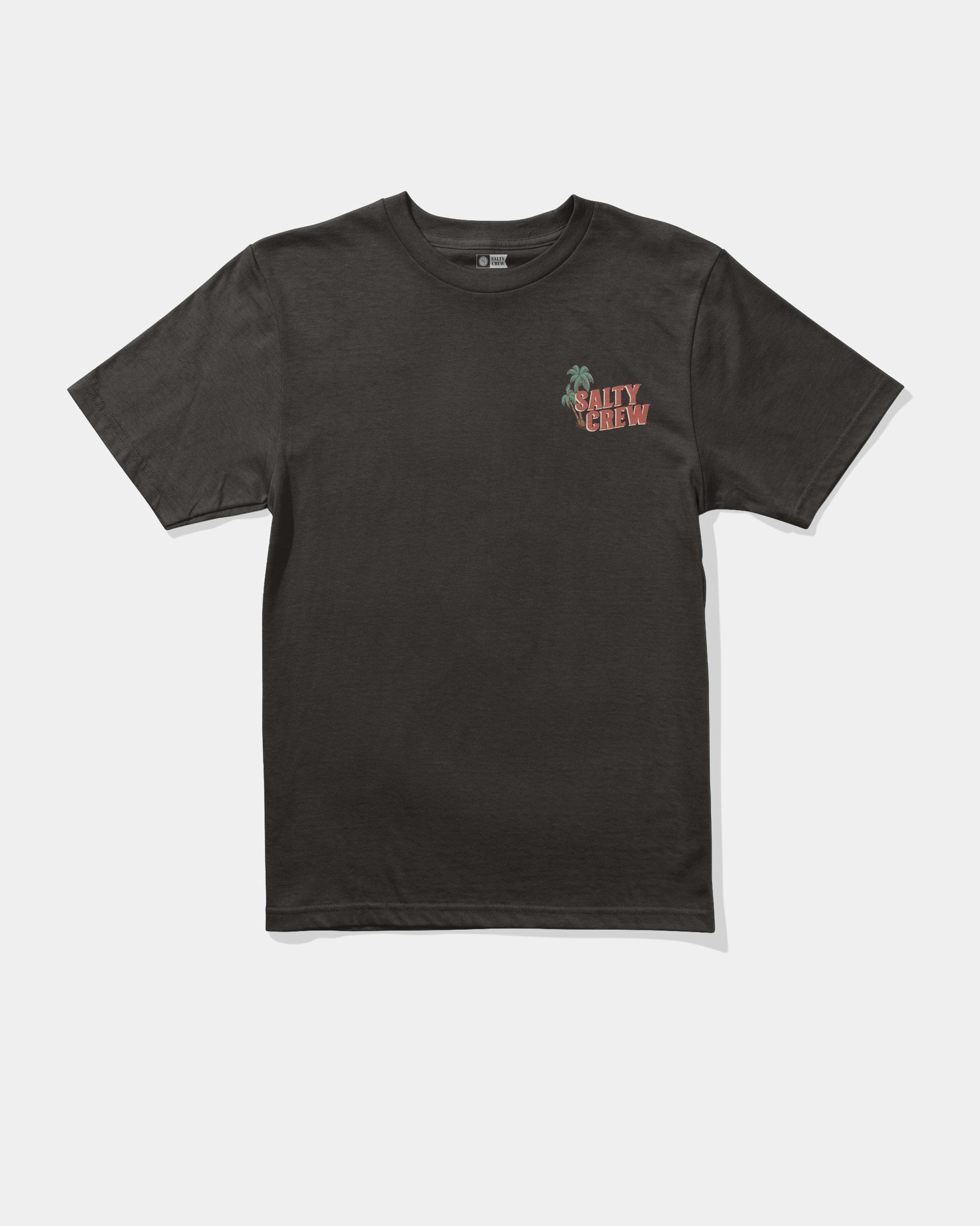 Shipwrecks  Ss Tee Kids - Black Breathable Design