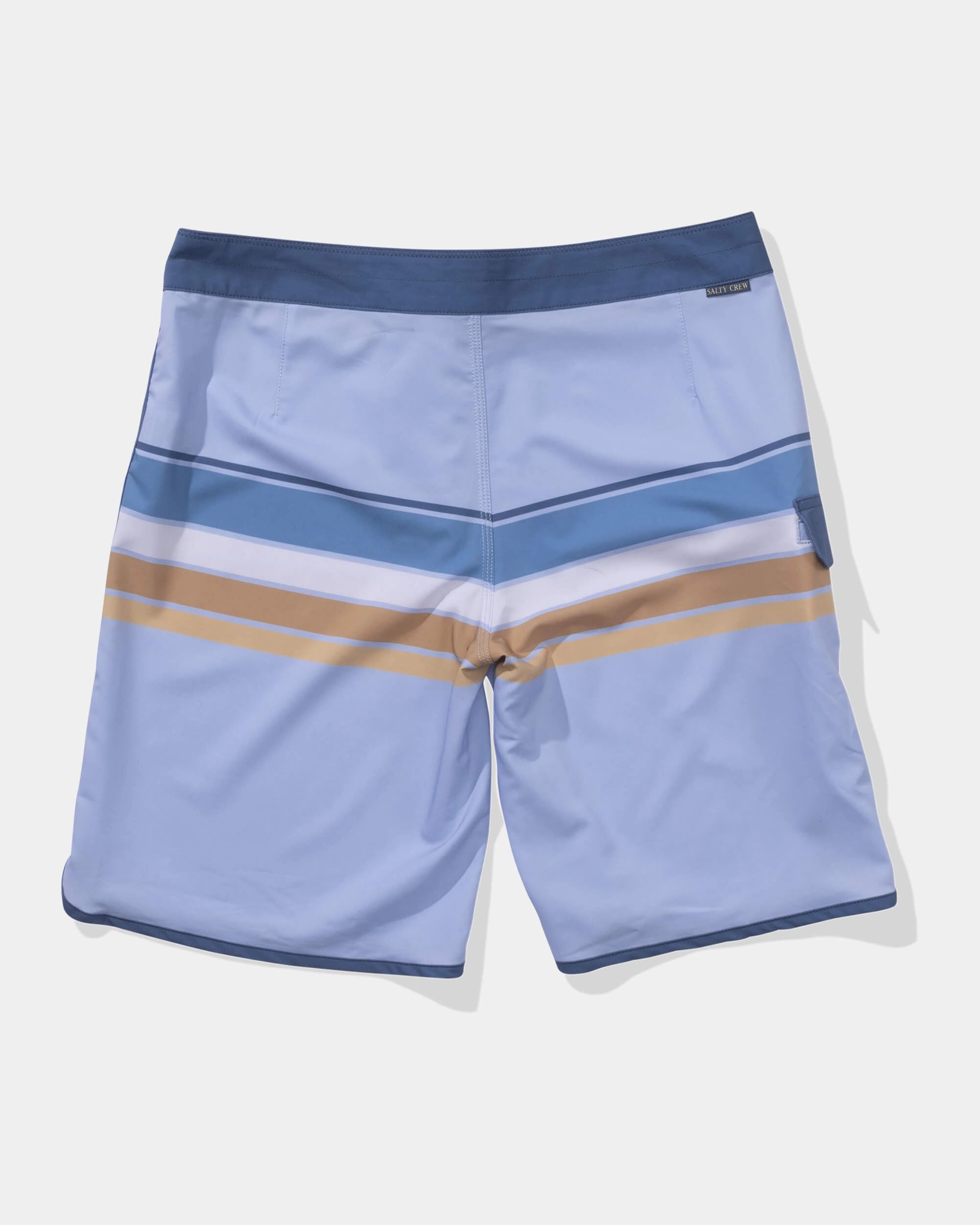 Lateral Line Boardshort - Light Blue Flexible Boning