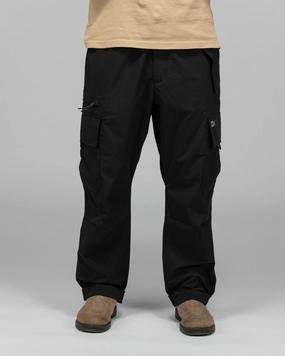 Comfort waistband Shore Tech Cargo Pants - Black