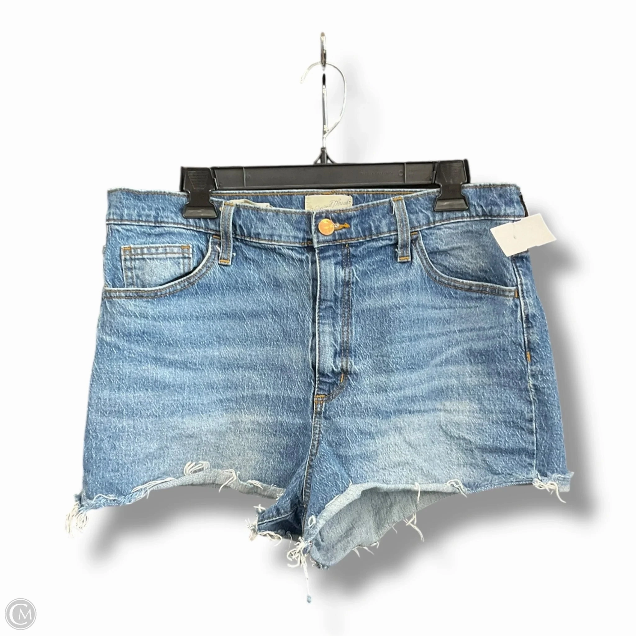 Shorts By Universal Thread In Blue Denim, Size: 14 StaticFree Material