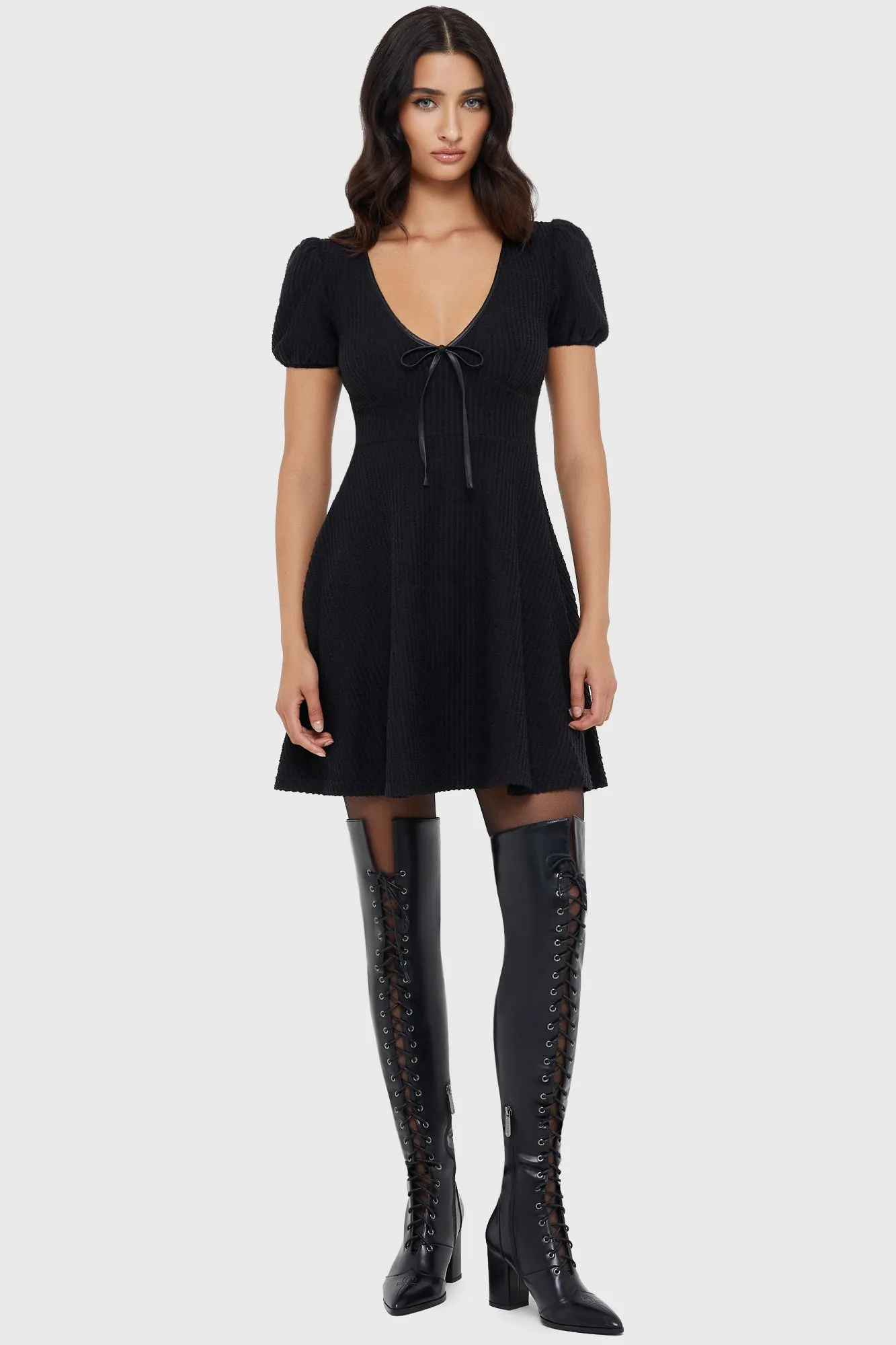 QuickDry Technology Tagless Neckline Chaseleigh Dress [BLACK]