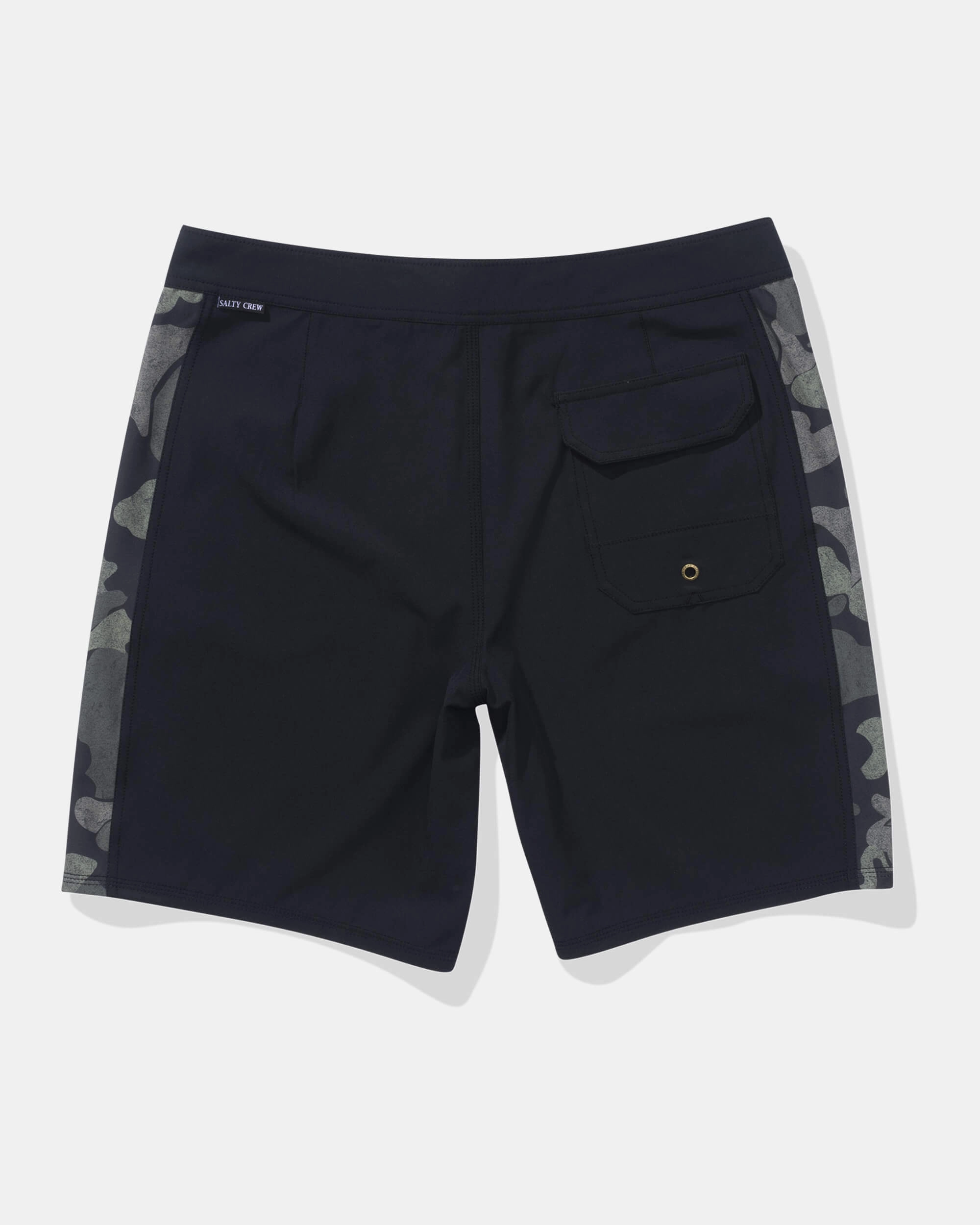 Sidebar Boardshort - Black Breezy Style