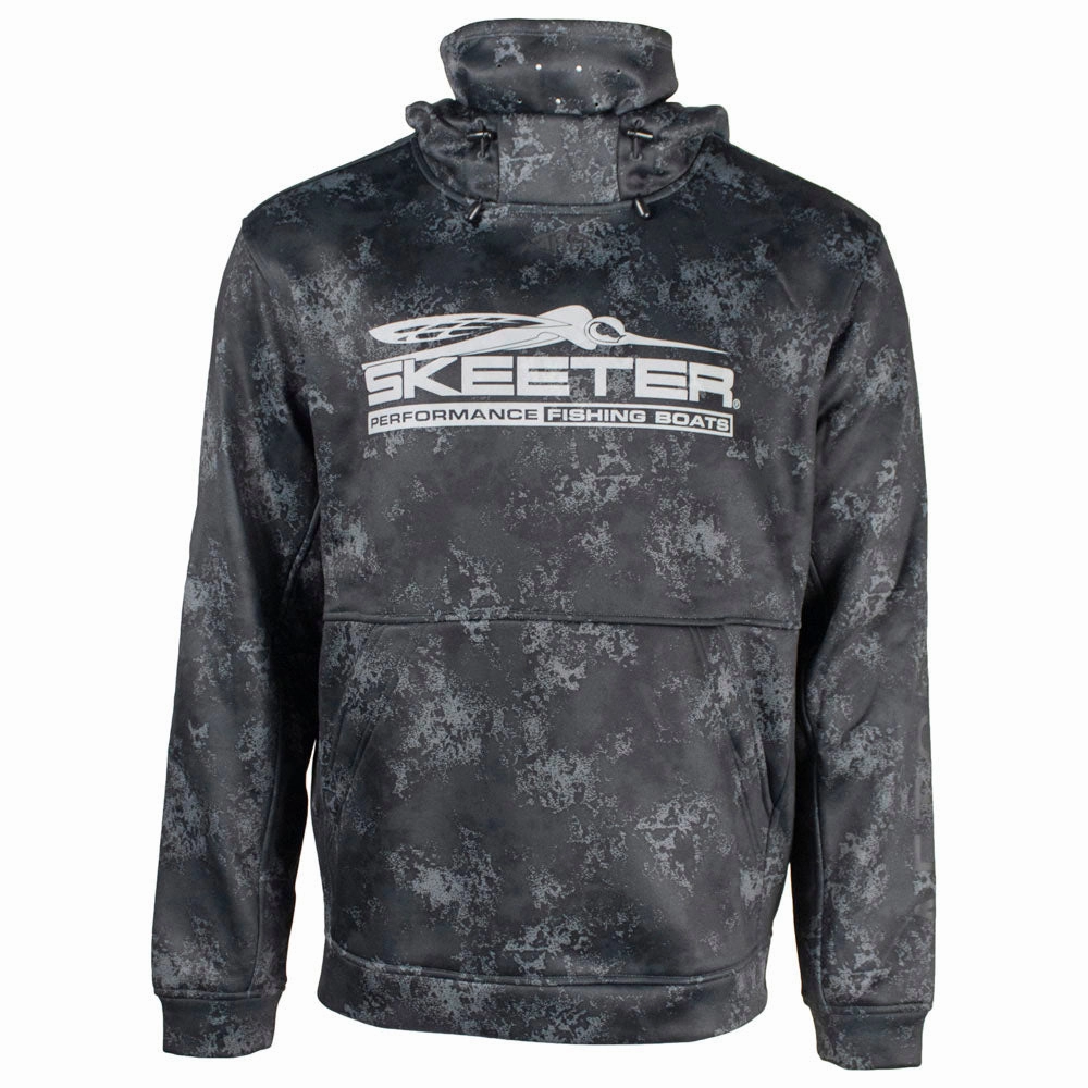 Skeeter AFTCO Charcoal Acid Camo Reaper Sweatshirt Owl like