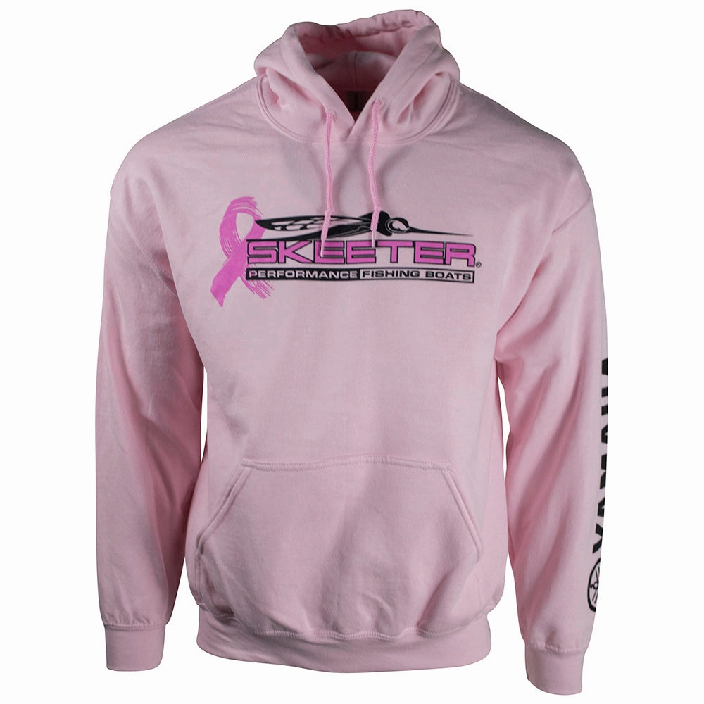 Skeeter Breast Cancer Awareness Hoodie Dual Pocket Configuration