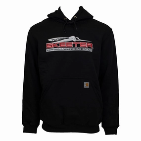 Skeeter Carhartt Hoodie - Black Low Impact Processing