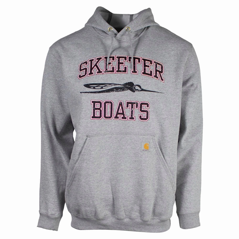 Skeeter Carhartt Hoodie - Grey Ibex like