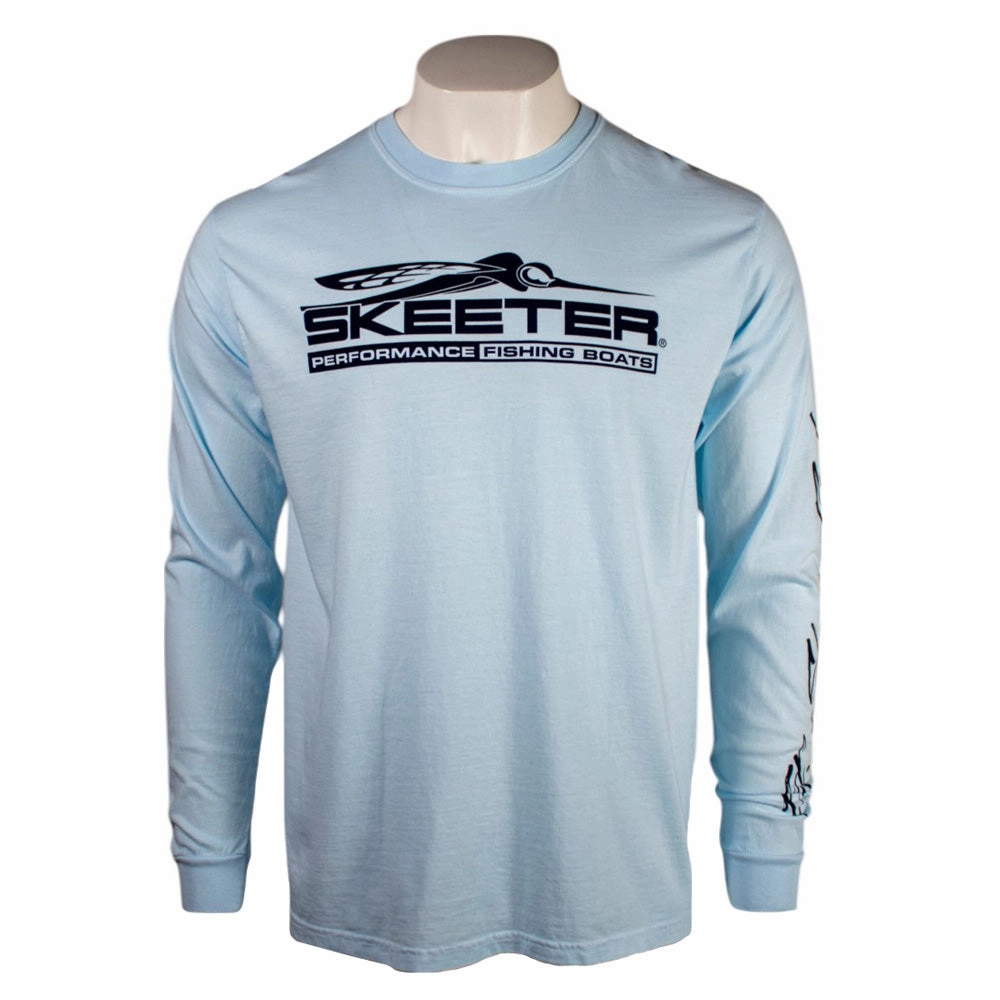 Thermal Regulation Fabric Skeeter Comfort Colors Chambray Long Sleeve