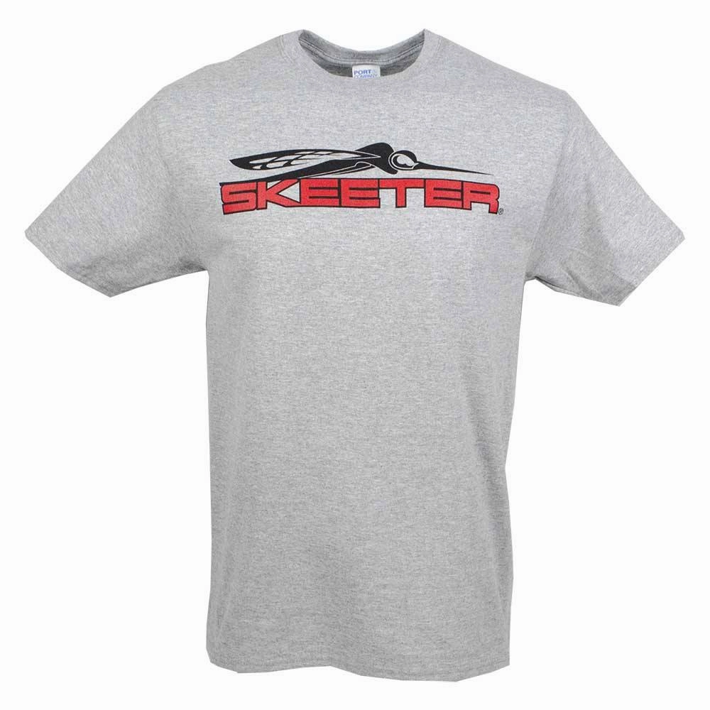 Spring Trend Polished Style Skeeter Cotton Tee - Grey