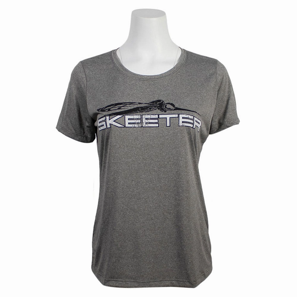 loose fitting Skeeter Ladies Scoop Tee - Heather