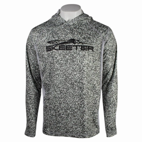 All-Season Comfort Unisex Skeeter Simms Challenger Solar Hoody Pebble Steel
