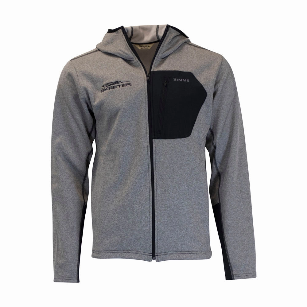 Ergonomic Silhouette Skeeter Simms CX Hoody - Slate Heather